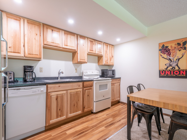 Copper MTN Center village pet friendly one bedroom Ski in Walk out